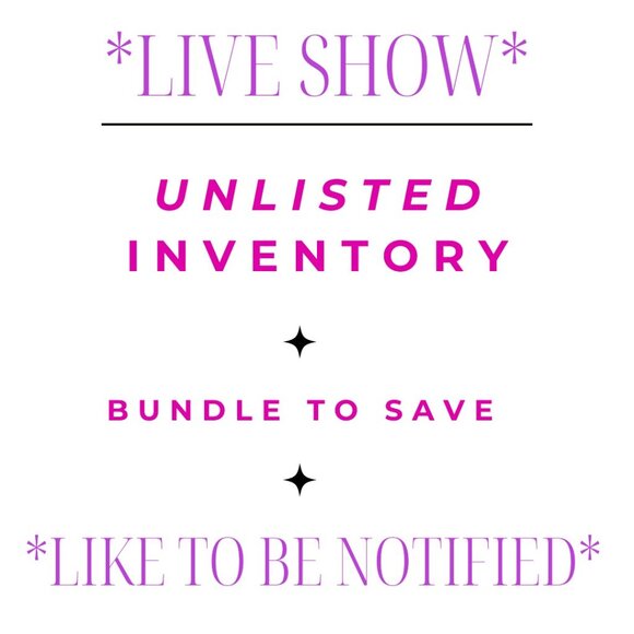 Handbags - LIVE SHOW - Unlised Inventory